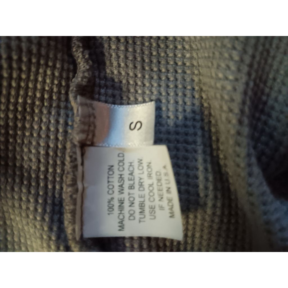 Brooklyn Karma Charcoal Grey Blue Tie Dye Thermal Crew Neck Crop Top & Pants Set - Picture 17 of 17